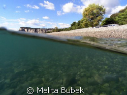 Baia di Sistiana near Trieste, Italia. It*s not a most ba... by Melita Bubek 